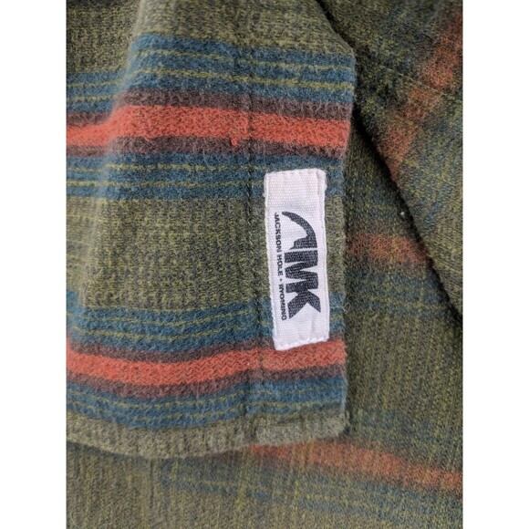 Mountain Khakis Horizontal Striped Mens Medium Long Sleeve Button Up Shirt - Picture 4 of 10